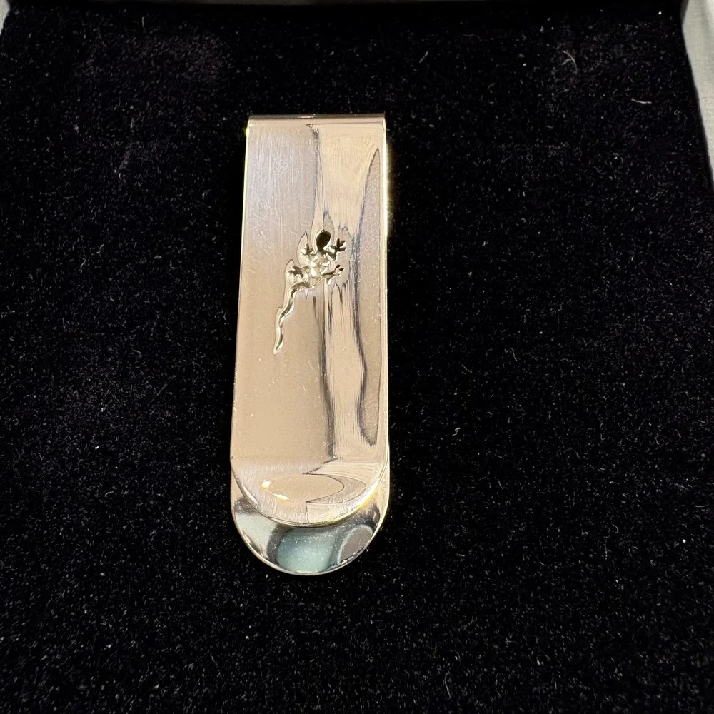 Sterling‎ Works Stainless Steel Money Clip Lizard Design